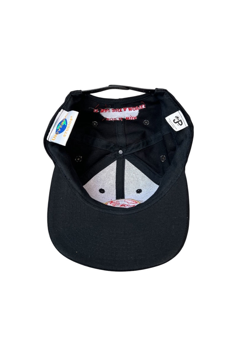 96'S JURASSIC PARK CAP / BLACK [SIZE: ONE SIZE USED]
