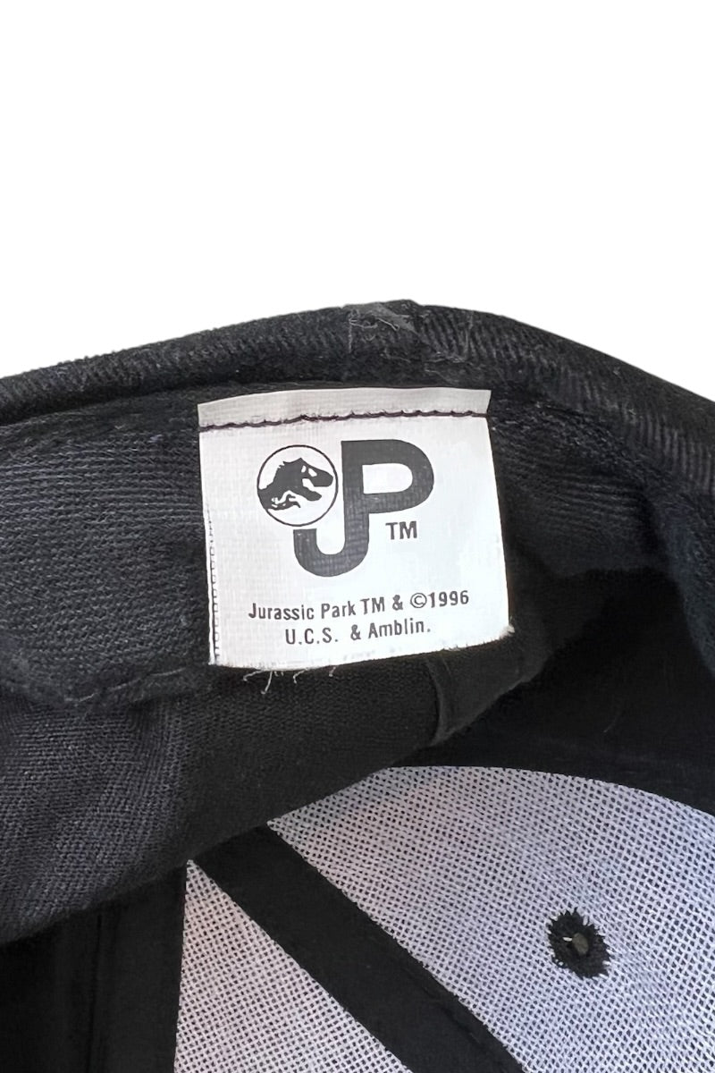 96'S JURASSIC PARK CAP / BLACK [SIZE: ONE SIZE USED]