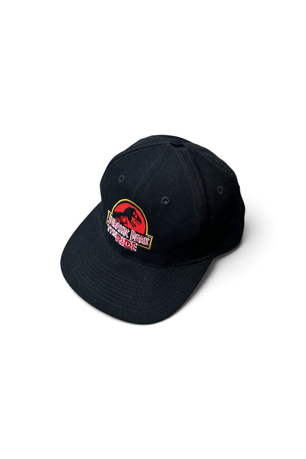 96'S JURASSIC PARK CAP / BLACK [SIZE: ONE SIZE USED]
