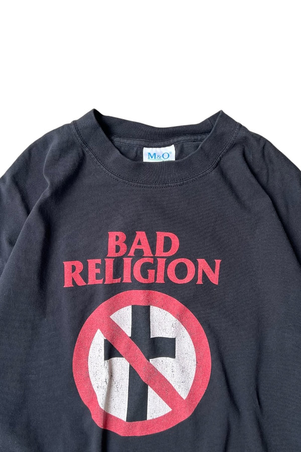 Y2K EARLY 00'S BAD RELIGION BAND T-SHIRT / BLACK [SIZE: XL USED]