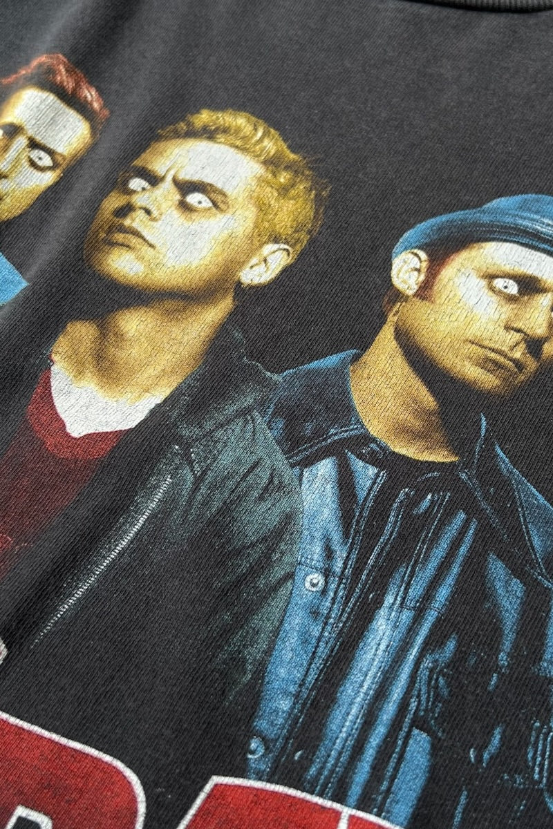 MADE IN USA 90'S-Y2K GREEN DAY BAND TEE SHIRT / BLACK [SIZE: L USED]