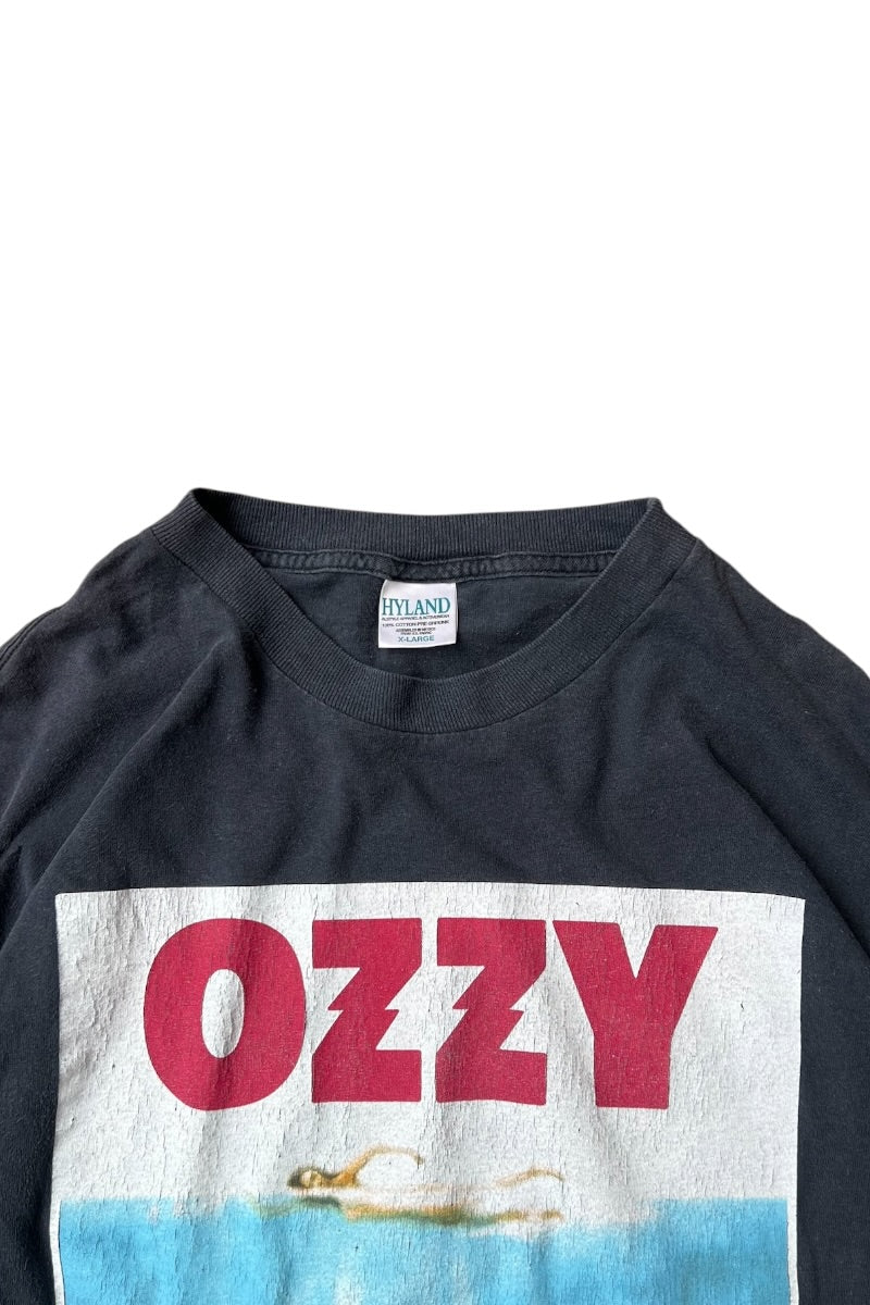 Y2K 02-03'S OZZY OSBOURNE OZZFEST TOUR MUSIC T-SHIRT / BLACK [SIZE: XL USED]