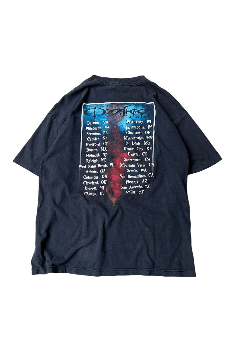Y2K 02-03'S OZZY OSBOURNE OZZFEST TOUR MUSIC T-SHIRT / BLACK [SIZE: XL USED]