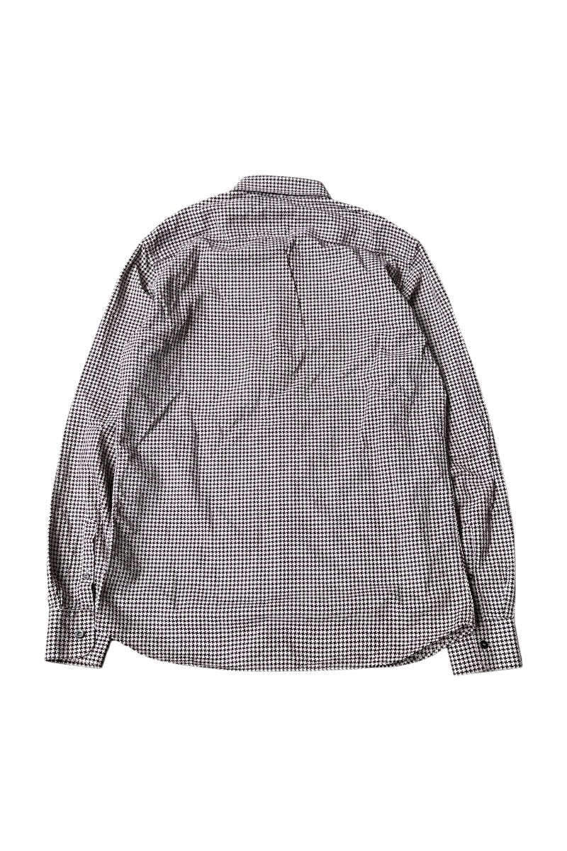 MADE IN ITALY 90'S L/S CHECK SHIRT / CHECK [SIZE: 42 USED]