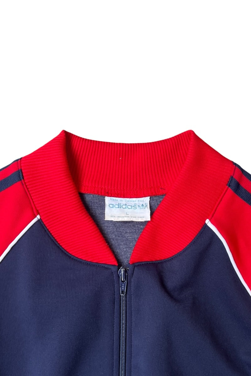 70'S USA TRACK JACKET / NAVY [SIZE: L USED]