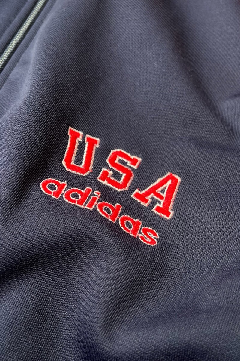 70'S USA TRACK JACKET / NAVY [SIZE: L USED]