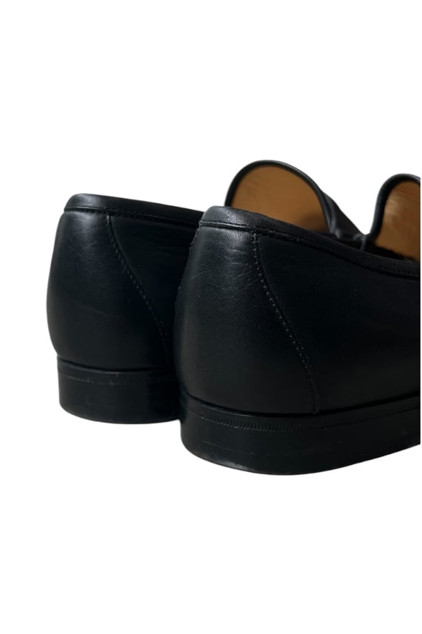 MADE IN ITALY LEATHER LOAFERS TOM FORD ERA / BLACK [SIZE: 42 (27cm相当) USED]