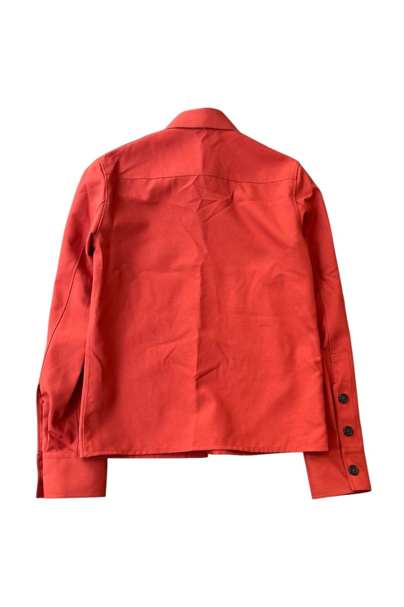 205W39NYC MADE IN ITALY 17AW L/S WESTERN SHIRT / ORANGE [SIZE: 46 USED]