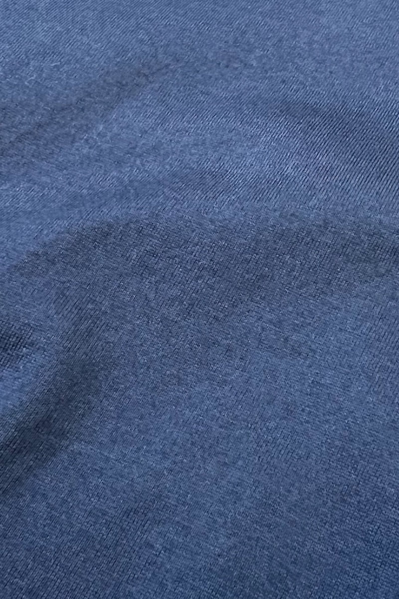 MADE IN GREECE LAYERD T-SHIRT / NAVY [SIZE: S USED]