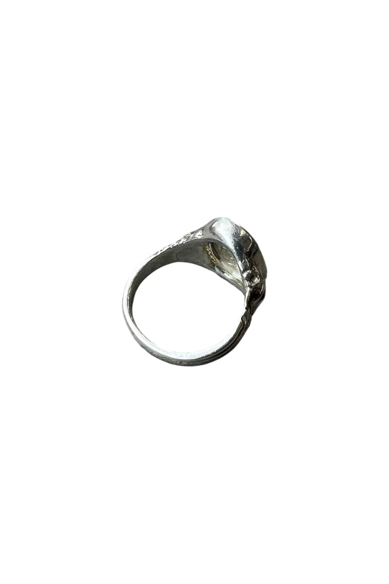 925 SILVER RING / SILVER [SIZE: 22号相当 USED]