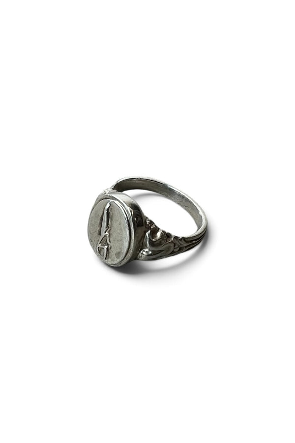 925 SILVER RING / SILVER [SIZE: 22号相当 USED]