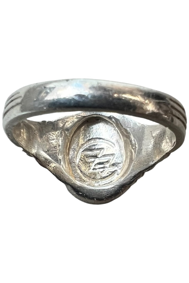 925 SILVER RING / SILVER [SIZE: 22号相当 USED]