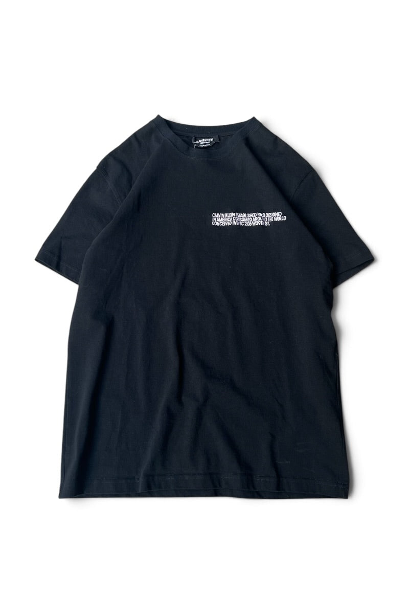 MADE IN ITALY 18SS 205W39NYC T-SHIRT / BLACK [SIZE: M USED]