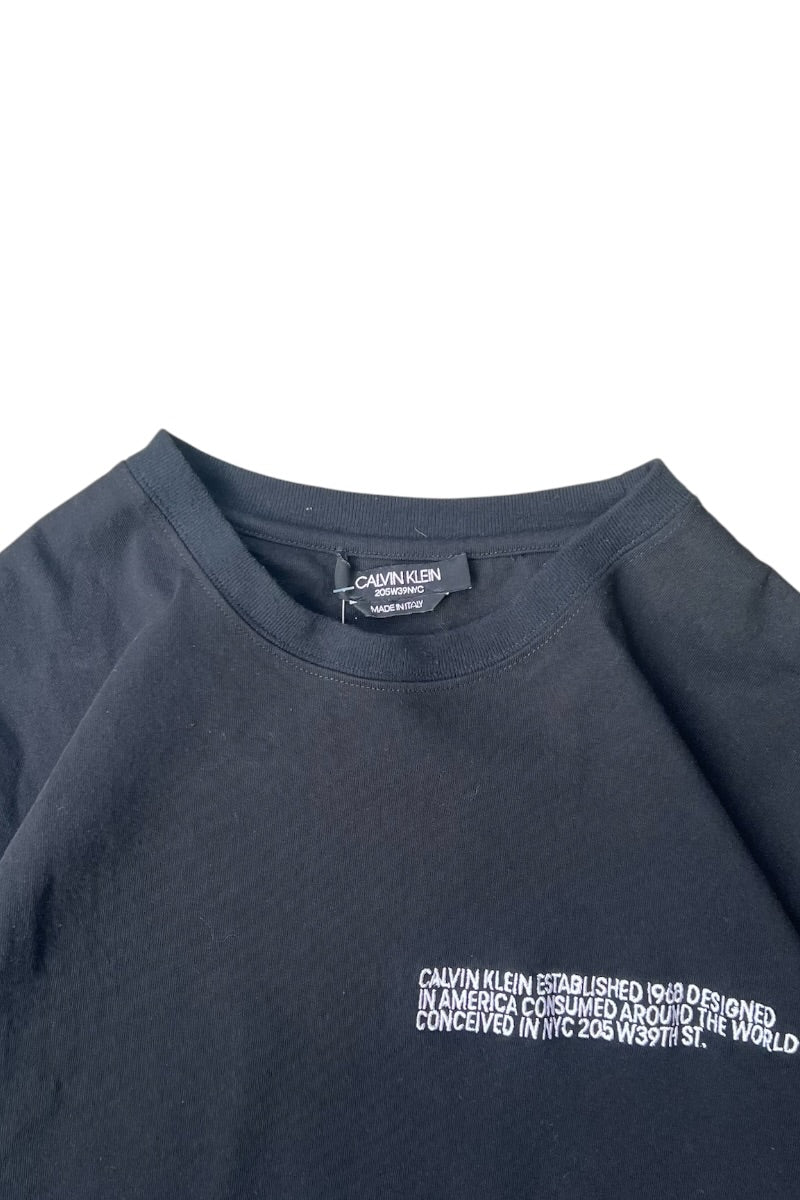 MADE IN ITALY 18SS 205W39NYC T-SHIRT / BLACK [SIZE: M USED]