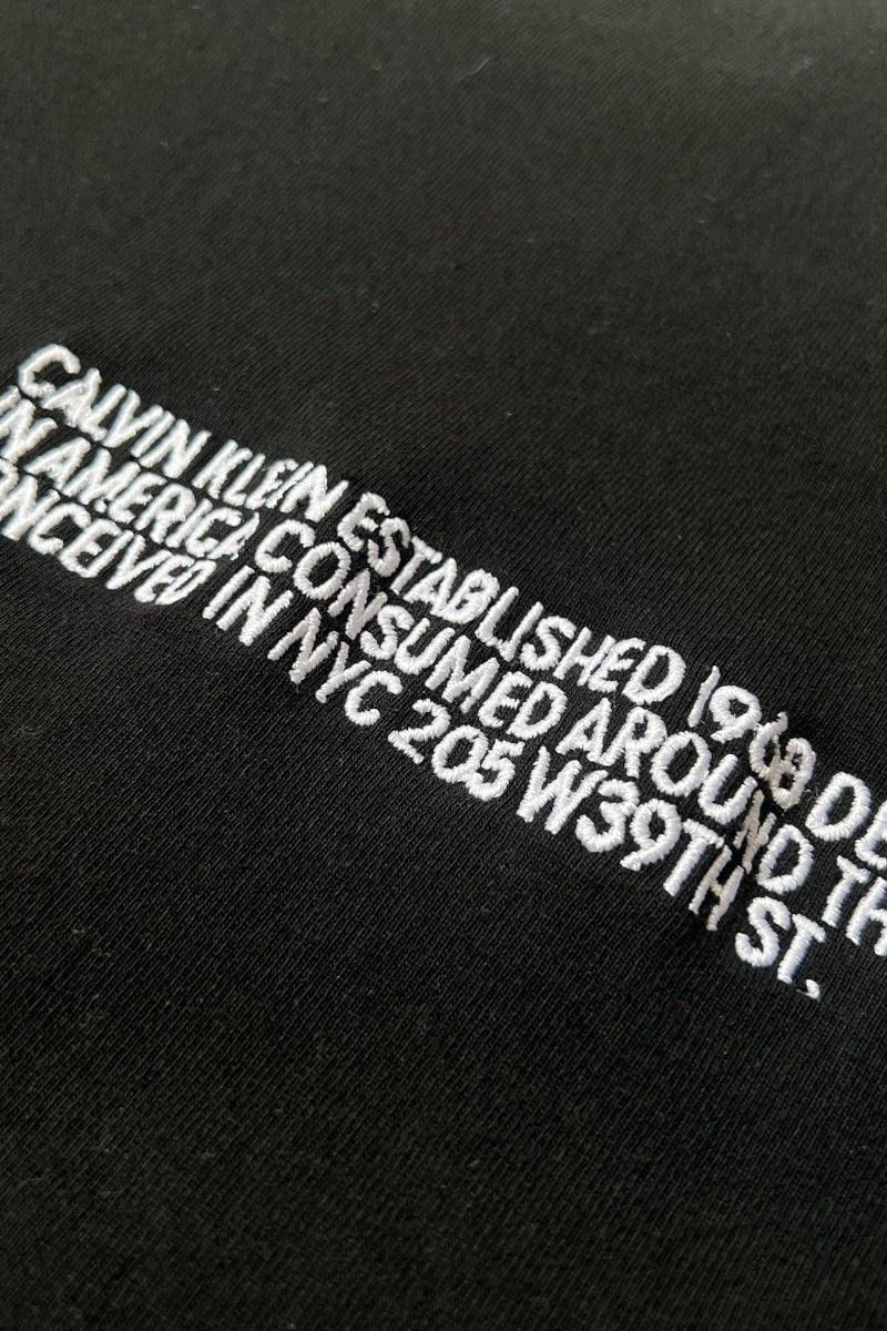 MADE IN ITALY 18SS 205W39NYC T-SHIRT / BLACK [SIZE: M USED]