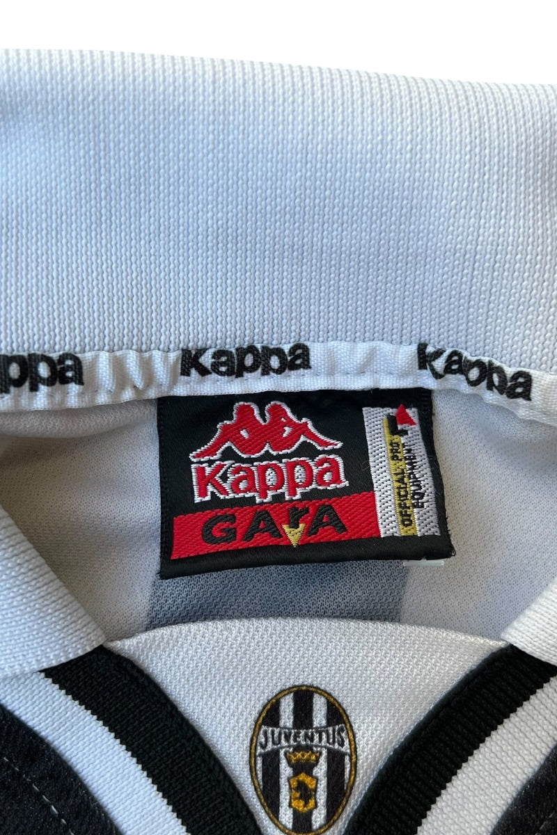 95-97'S JUVENTUS FOOTBALL GAME SHIRT / STRIP [SIZE: L USED]