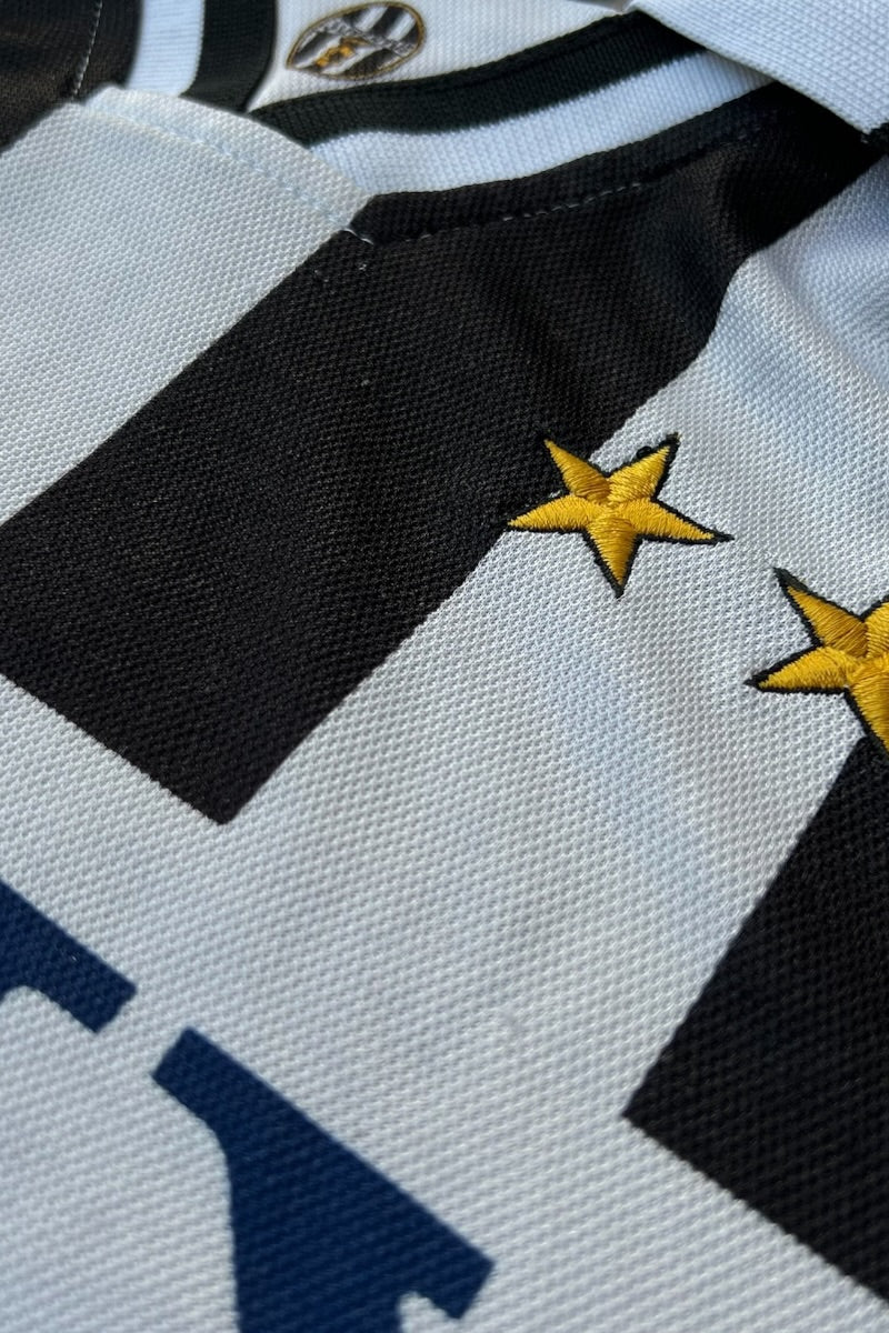 95-97'S JUVENTUS FOOTBALL GAME SHIRT / STRIP [SIZE: L USED]