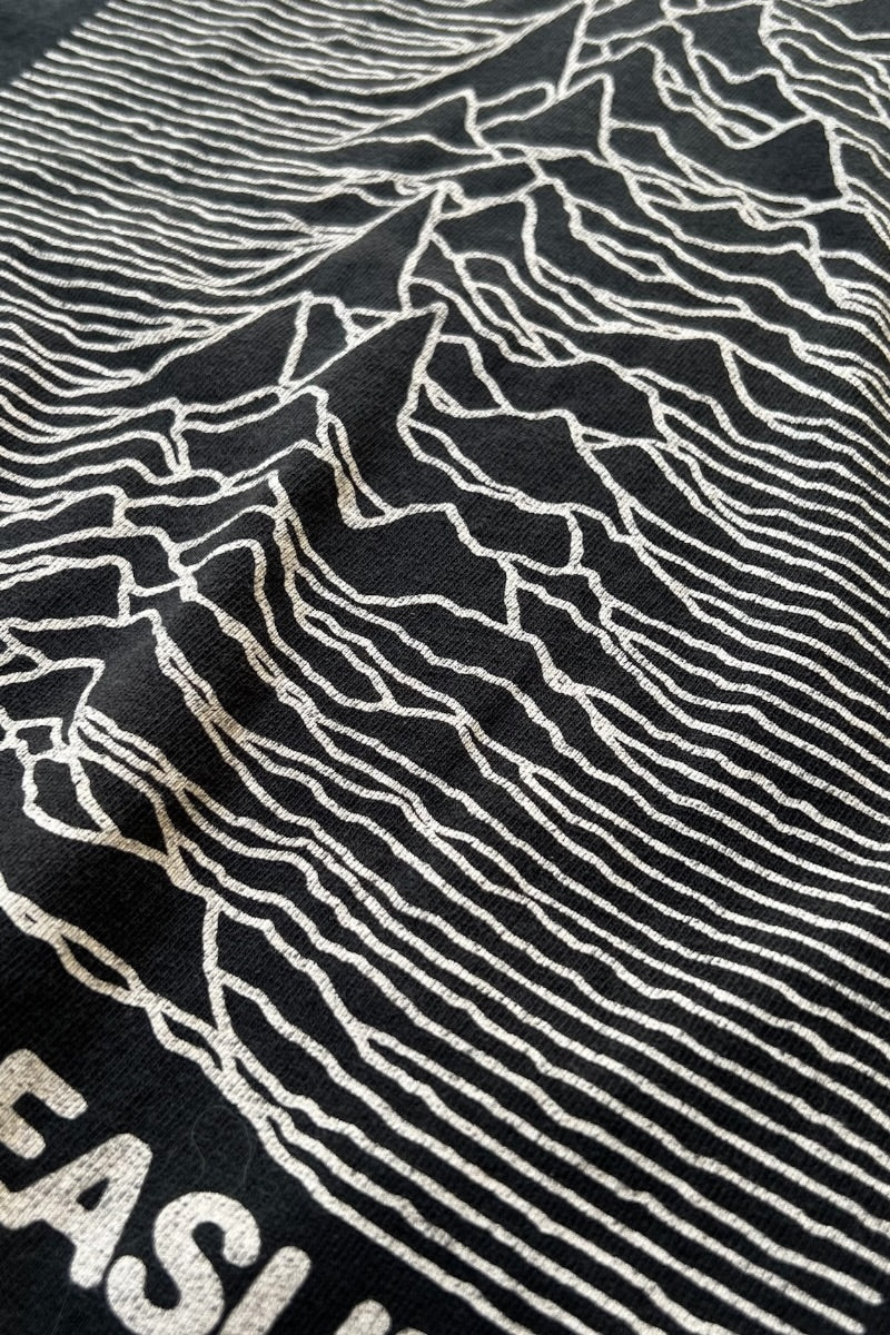 Y2K EARLY 00'S  JOY DIVISION UNKNOWN RES BAND T-SHIRT / BLACK [SIZE: XL USED]