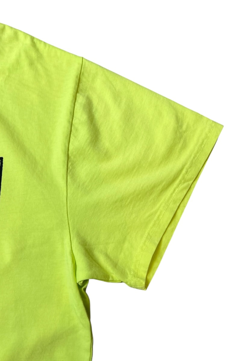 MADE IN USA 22'S WORLD TOUR T-SHIRT / NEON [SIZE: L USED]