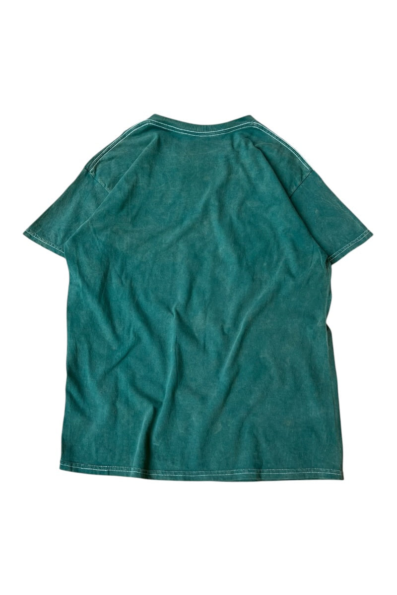 24'S NIRVANA IN UTERO MUSIC T-SHIRT / GREEN [SIZE: L USED]