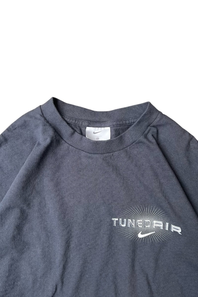 MADE IN MEXICO Y2K EARLY 00'S TUNED AIR T-SHIRT / BLACK [SIZE: M USED]