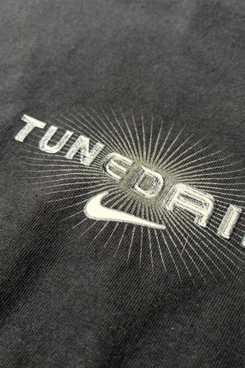 MADE IN MEXICO Y2K EARLY 00'S TUNED AIR T-SHIRT / BLACK [SIZE: M USED]
