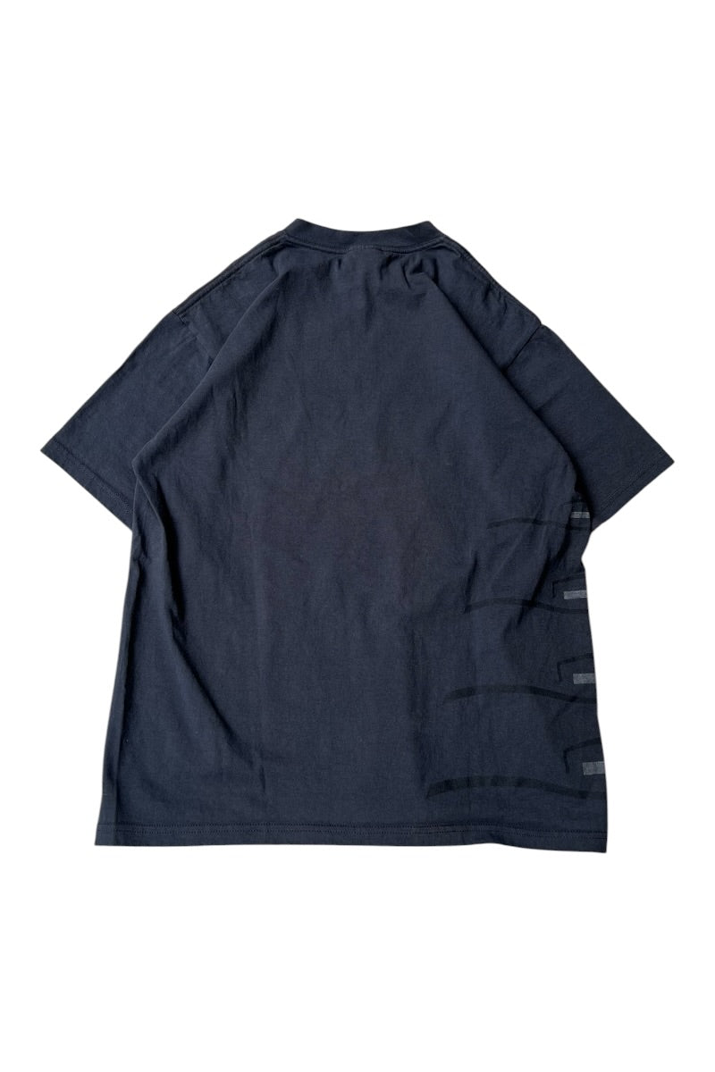 MADE IN MEXICO Y2K EARLY 00'S TUNED AIR T-SHIRT / BLACK [SIZE: M USED]