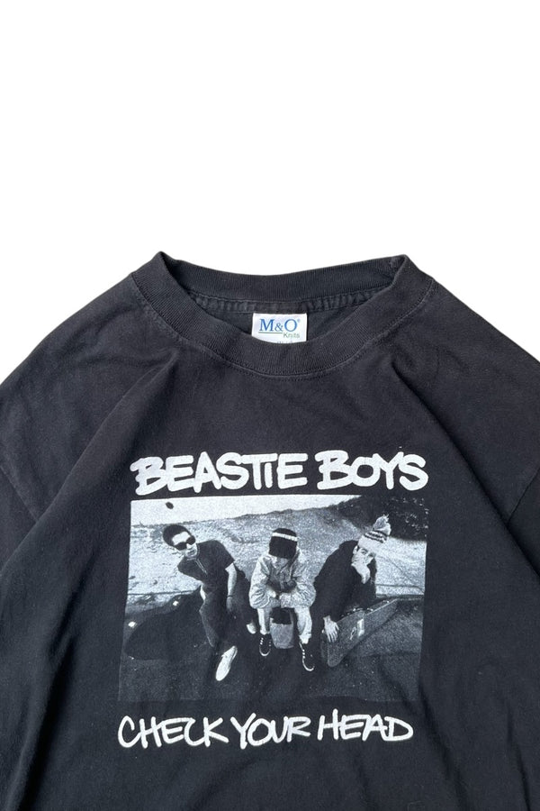 Y2K EARLY 00'S BEASTIE BOYS MUSIC T-SHIRT / BLACK [SIZE: M USED]