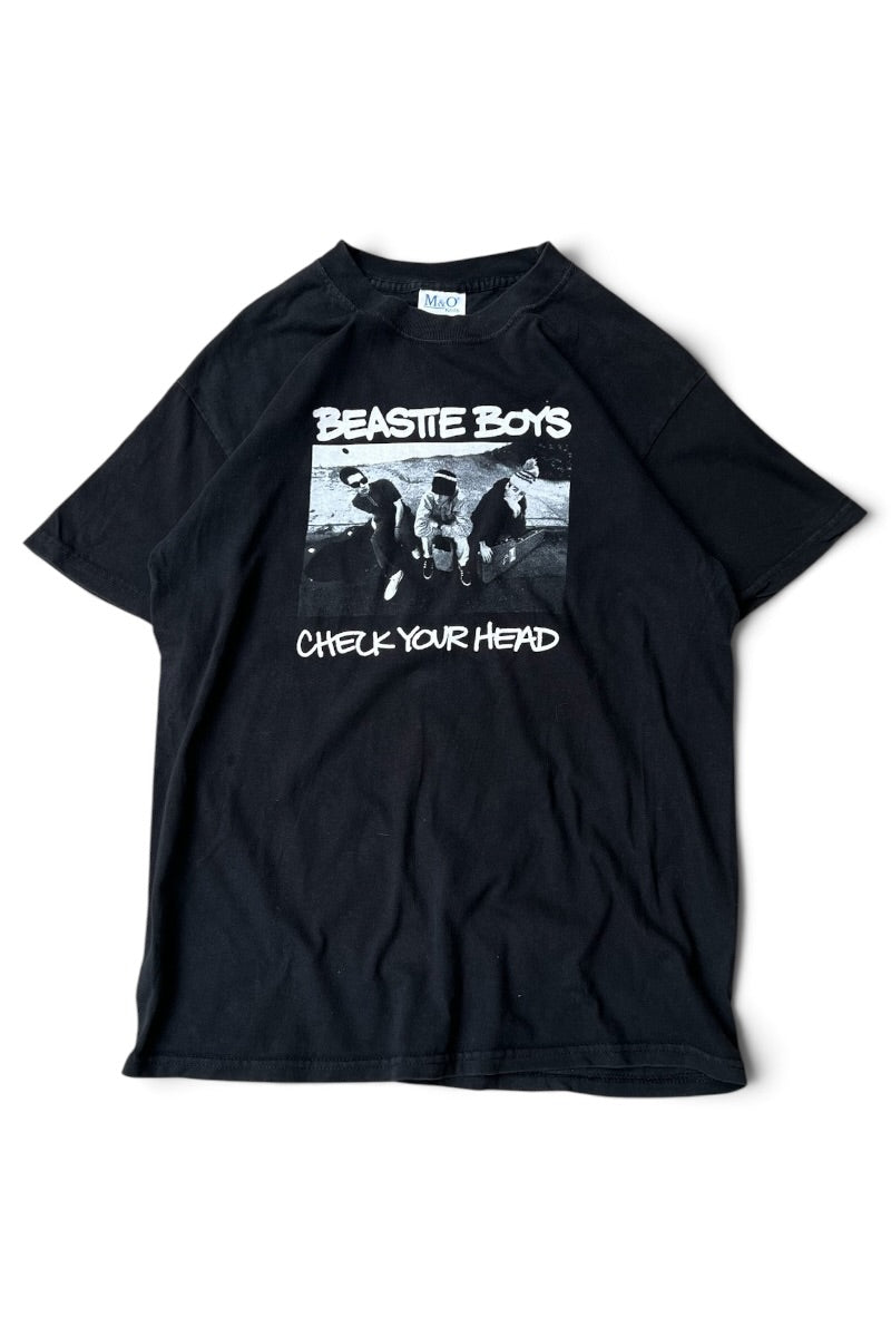 Y2K EARLY 00'S BEASTIE BOYS MUSIC T-SHIRT / BLACK [SIZE: M USED]