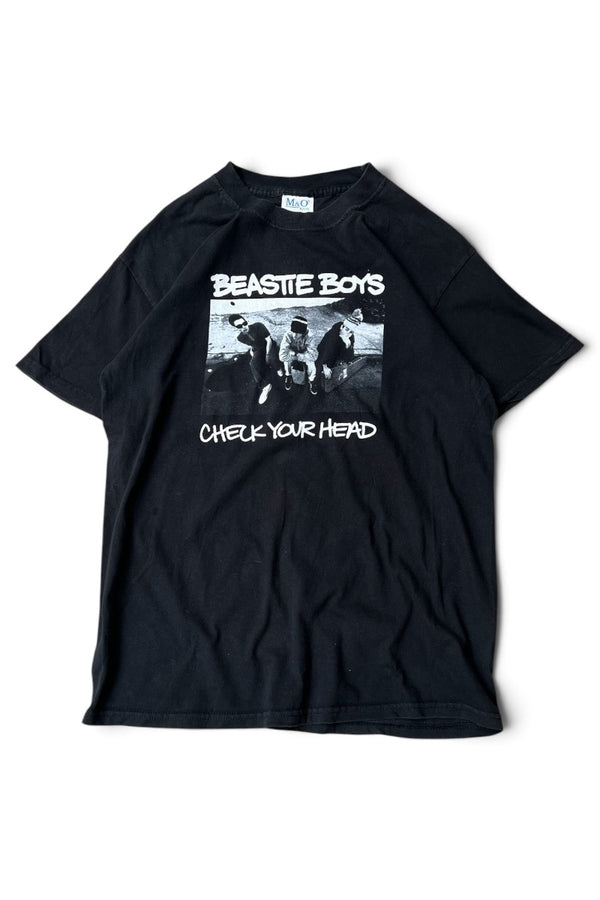 Y2K EARLY 00'S BEASTIE BOYS MUSIC T-SHIRT / BLACK [SIZE: M USED]