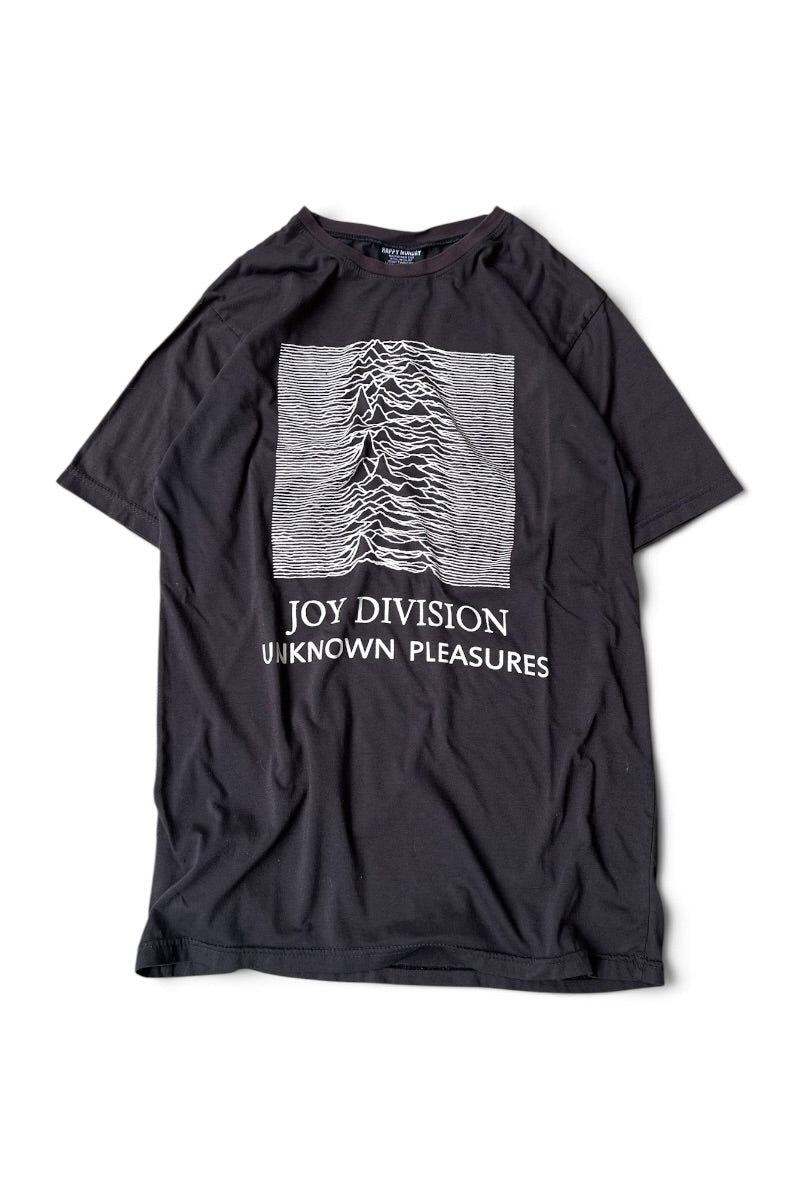 Y2K EARLY 00'S JOY DIVISION BOOTLEG BAND T-SHIRT / BLACK [SIZE: L USED]
