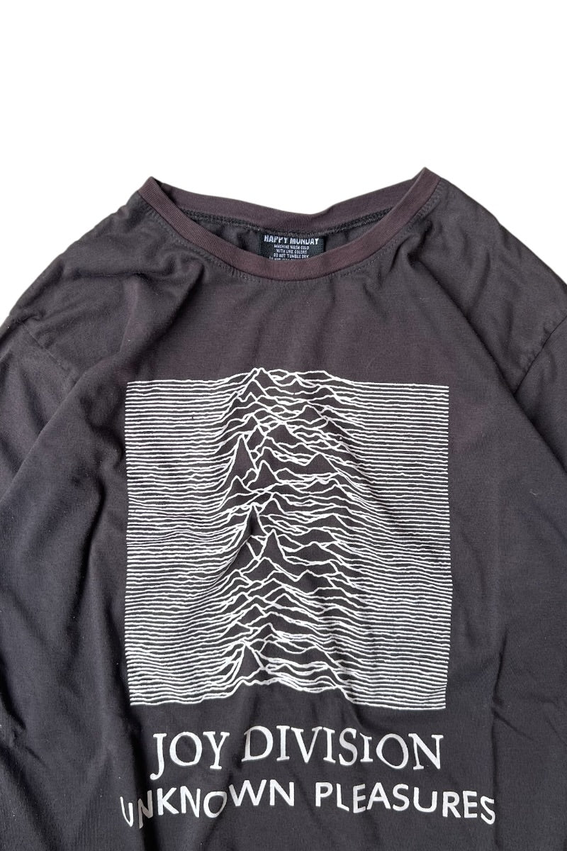 Y2K EARLY 00'S JOY DIVISION BOOTLEG BAND T-SHIRT / BLACK [SIZE: L USED]