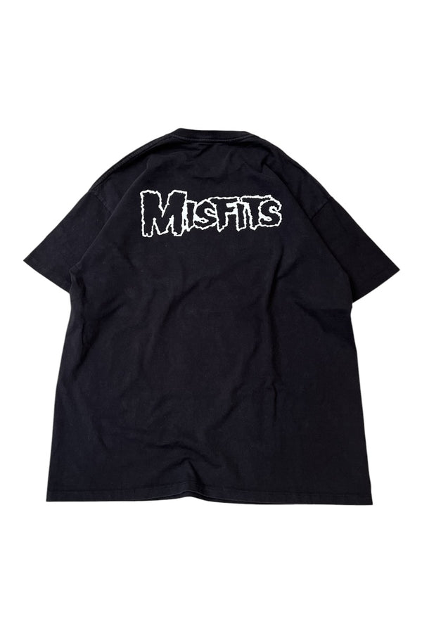 MISFITS BAND T-SHIRT / BLACK [SIZE: L USED]