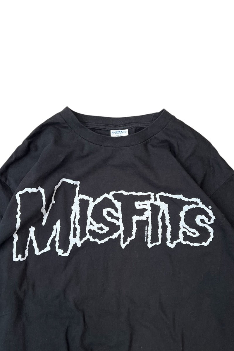 23'S MISFITS BAND T-SHIRT / BLACK [SIZE: L USED]