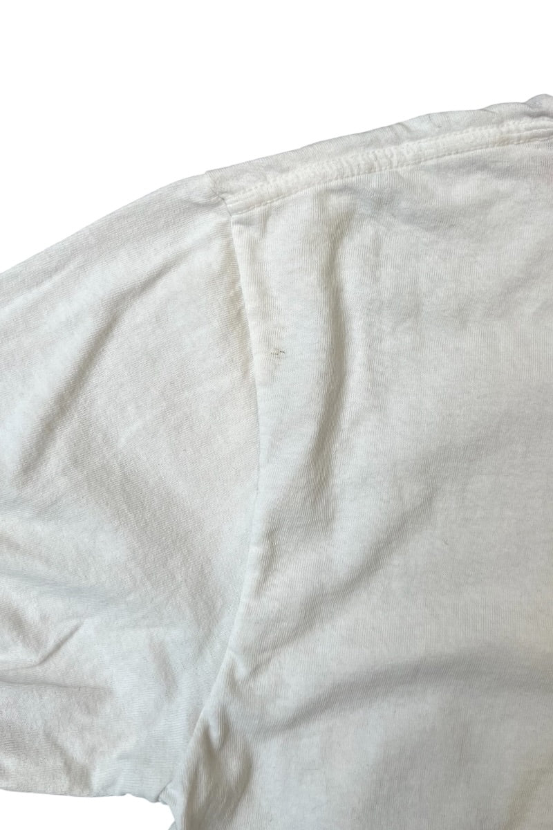 MYSTIC PIZZA MOVIE RINGER T-SHIRT / WHITE [SIZE: M USED]