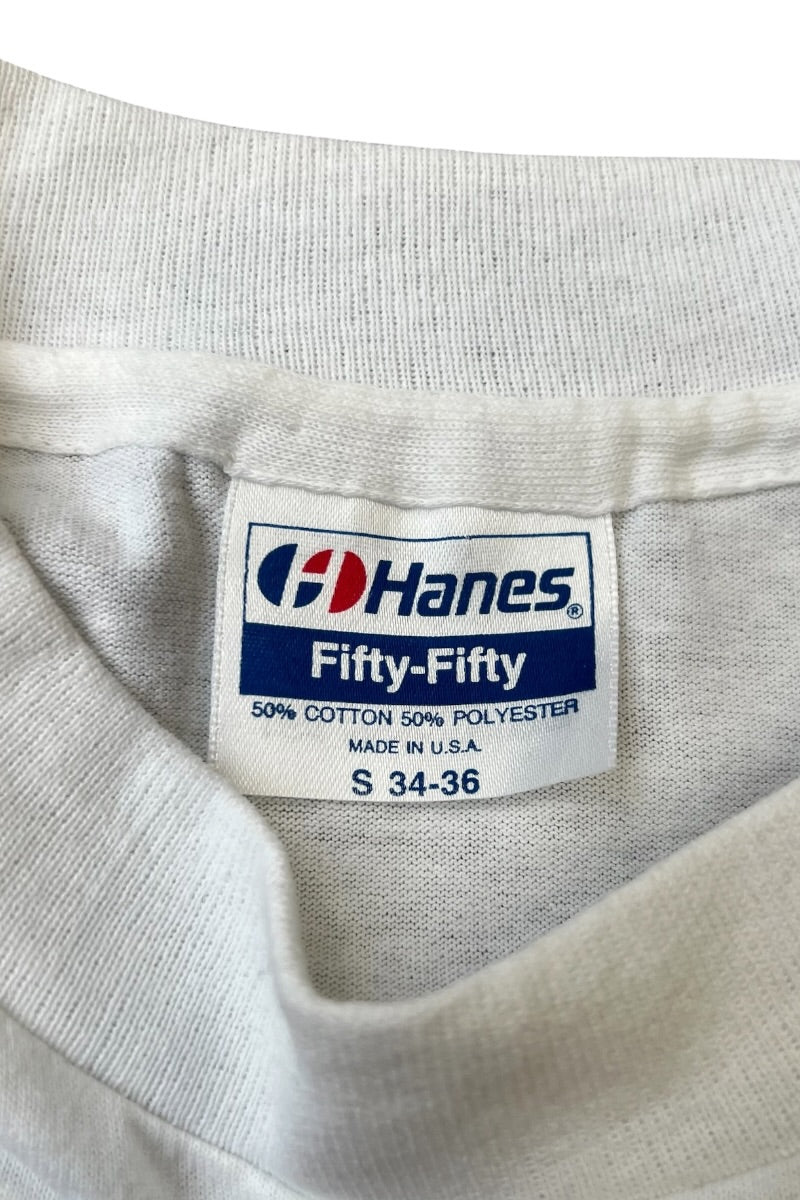 MADE IN USA 90'S BILL CLINTON T-SHIRT / WHITE [SIZE: S USED]