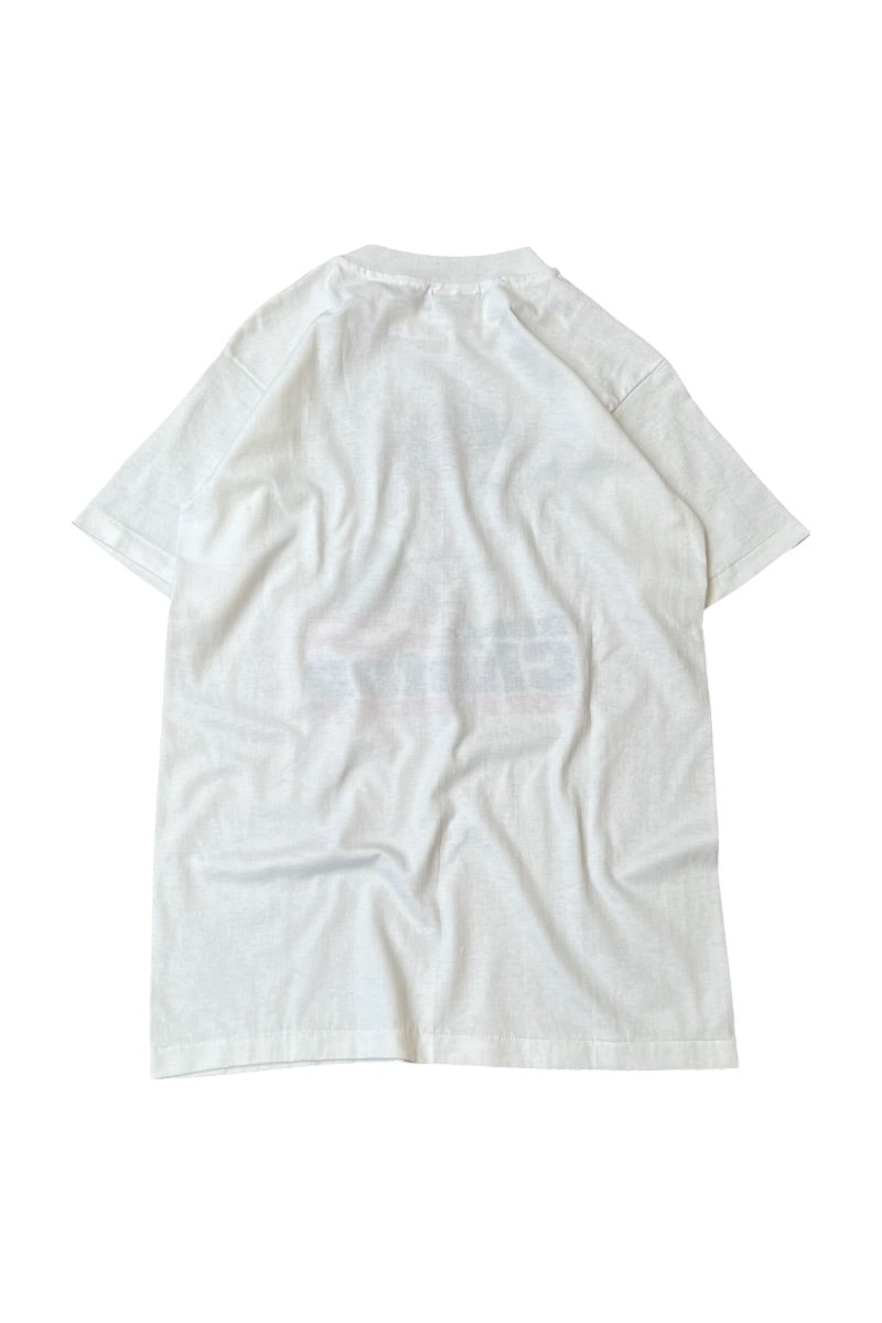 MADE IN USA 90'S BILL CLINTON T-SHIRT / WHITE [SIZE: S USED]