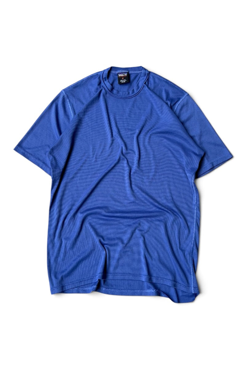 MADE IN USA 98'S CAPILENE T-SHIRT / BLUE [SIZE: M USED]