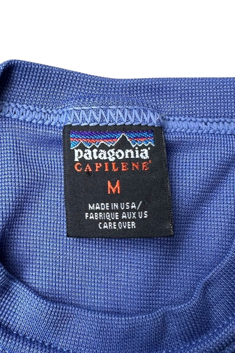 MADE IN USA 98'S CAPILENE T-SHIRT / BLUE [SIZE: M USED]
