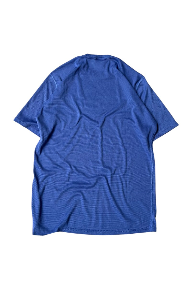 MADE IN USA 98'S CAPILENE T-SHIRT / BLUE [SIZE: M USED]