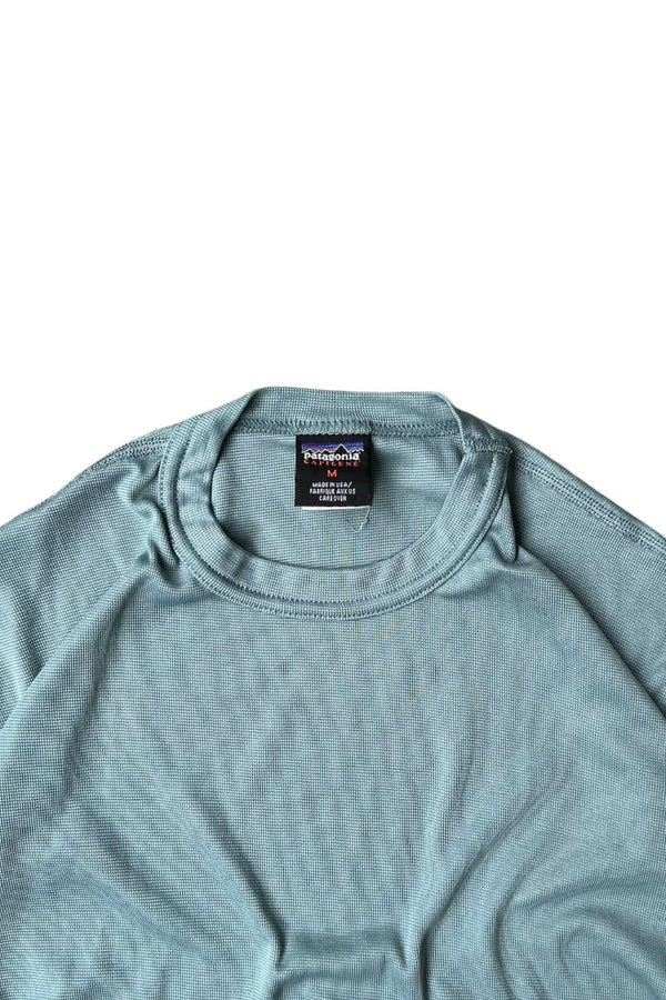 MADE IN USA 99'S CAPILENE T-SHIRT / LIGHT BLUE [SIZE: M USED]