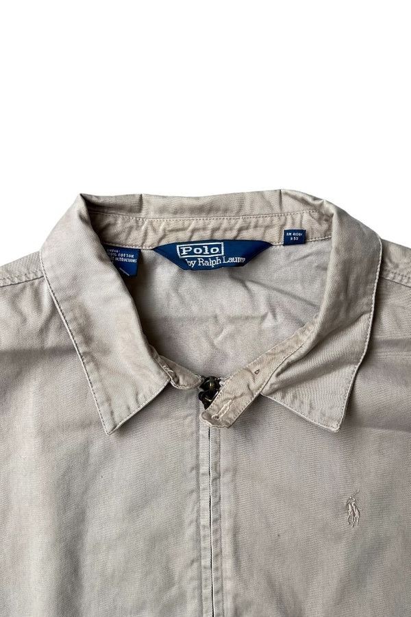 90'S ZIP JACKET / BEIGE [SIZE: XL USED]