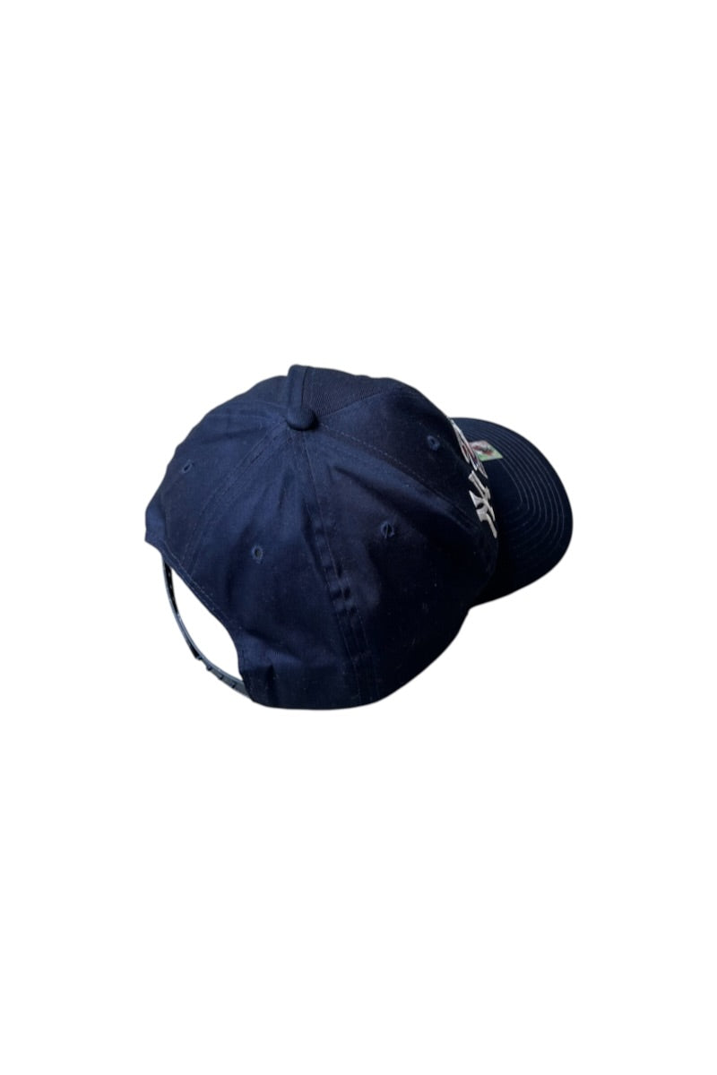 98'S NY YANKEES WORLD SERIES 6 PANEL CAP / NAVY [SIZE: ONE SIZE DEADSTOCK/NOS]