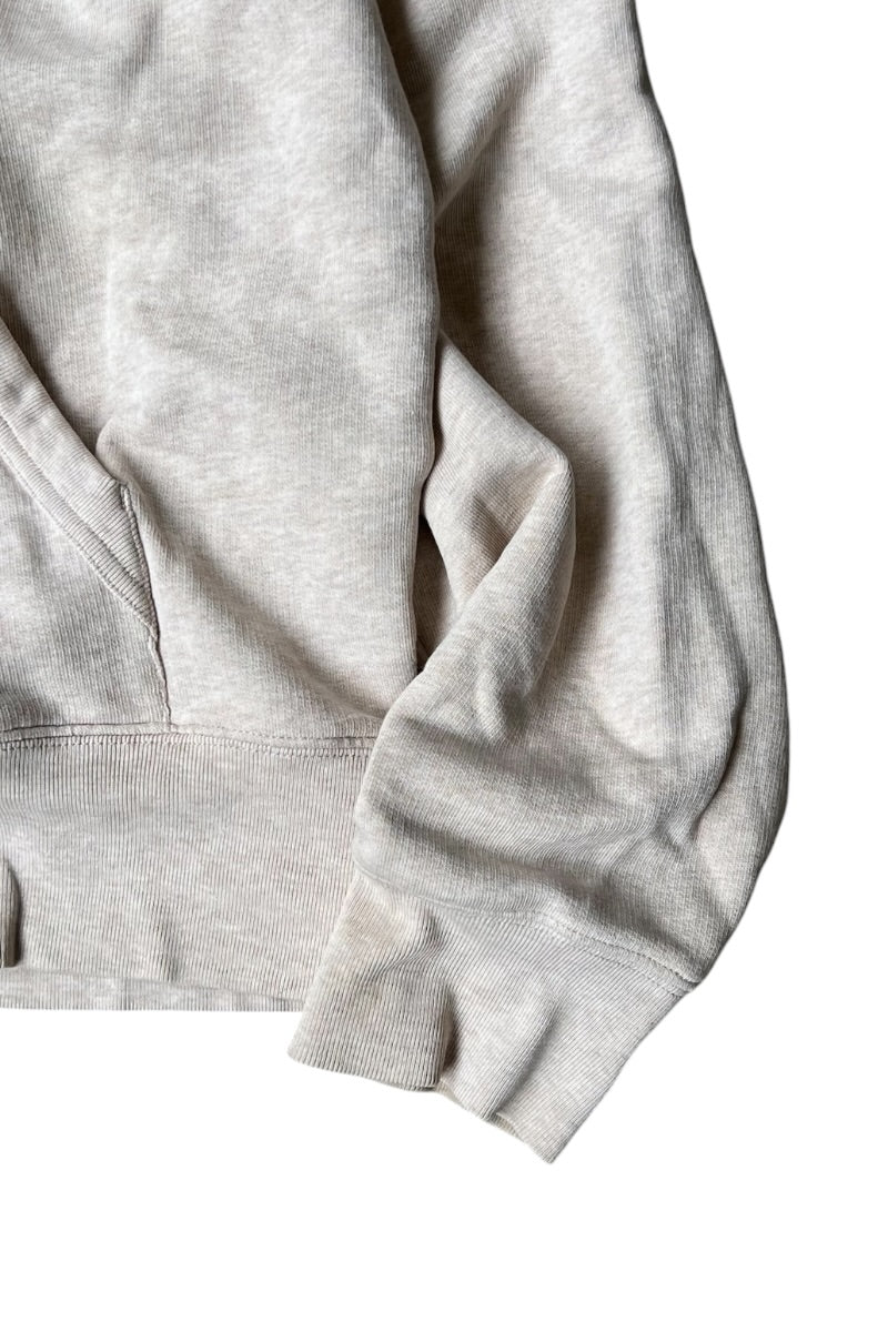 MADE IN PORTUGAL TONY FACE HOODIE SWEATSHIRT / BEIGE [SIZE: L USED]