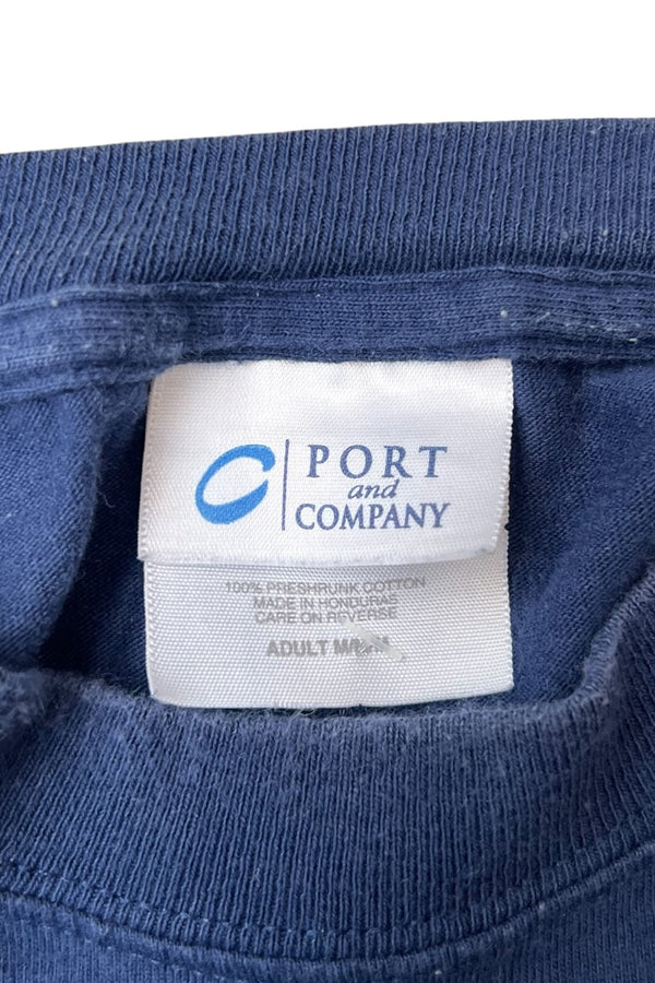 Y2K EARLY 00'S SONY PICTURE ADVERTISING T-SHIRT / NAVY [SIZE: M USED]