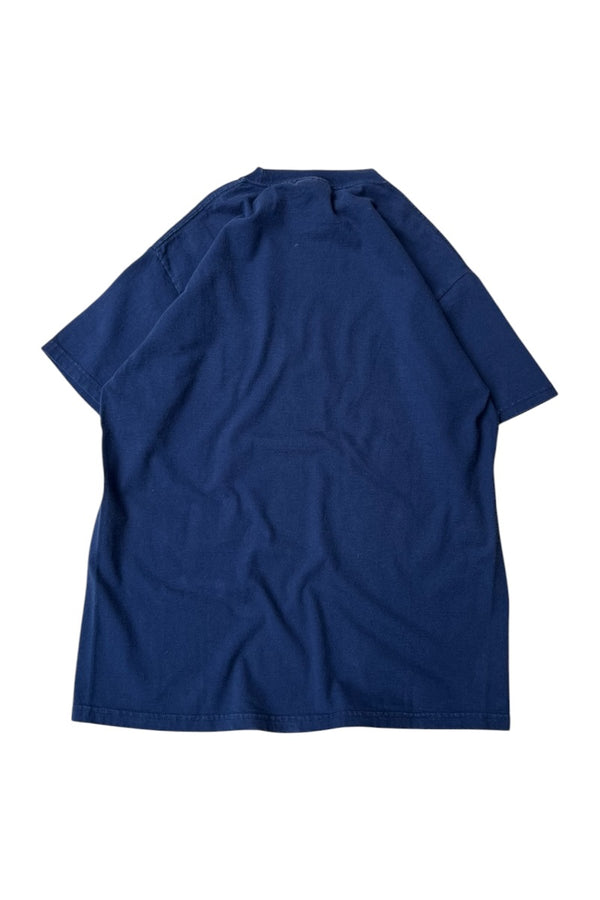 Y2K EARLY 00'S SONY PICTURE ADVERTISING T-SHIRT / NAVY [SIZE: M USED]