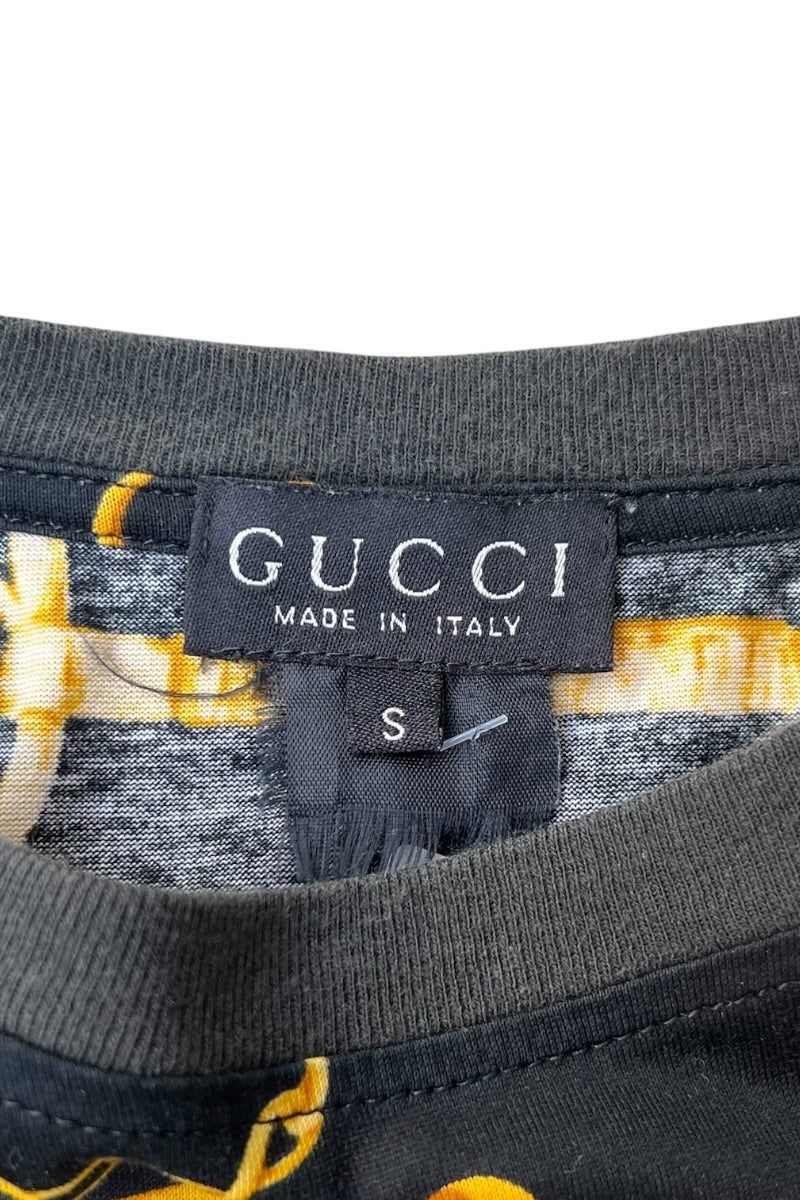 MADE IN ITALY 94-04'S HOUSEBIT GRAPHIC T-SHIRT TOM FORD ERA / BLACK [SIZE: S USED]