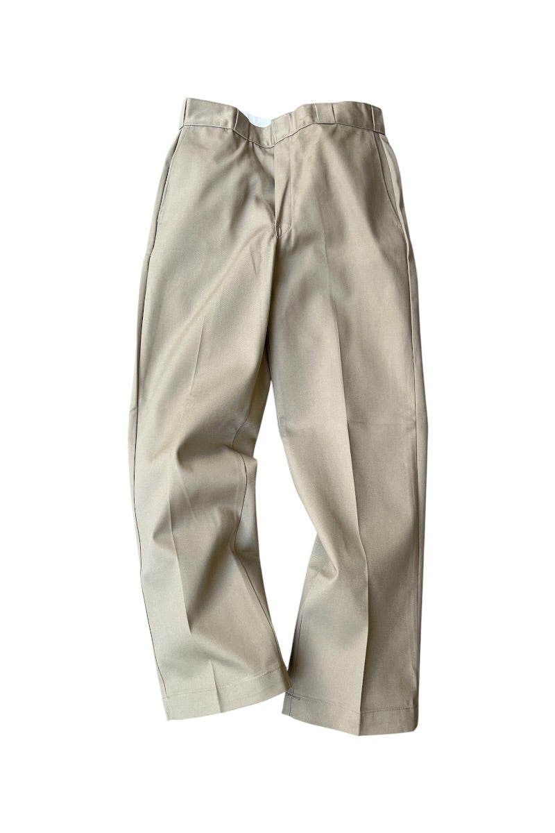 MADE IN USA 80'S 874 WORK PANTS / BEIGE [SIZE: 33 DEADSTOCK/NOS]
