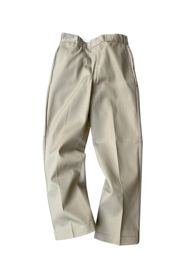 MADE IN USA 80'S 874 WORK PANTS / BEIGE [SIZE: 33 DEADSTOCK/NOS]