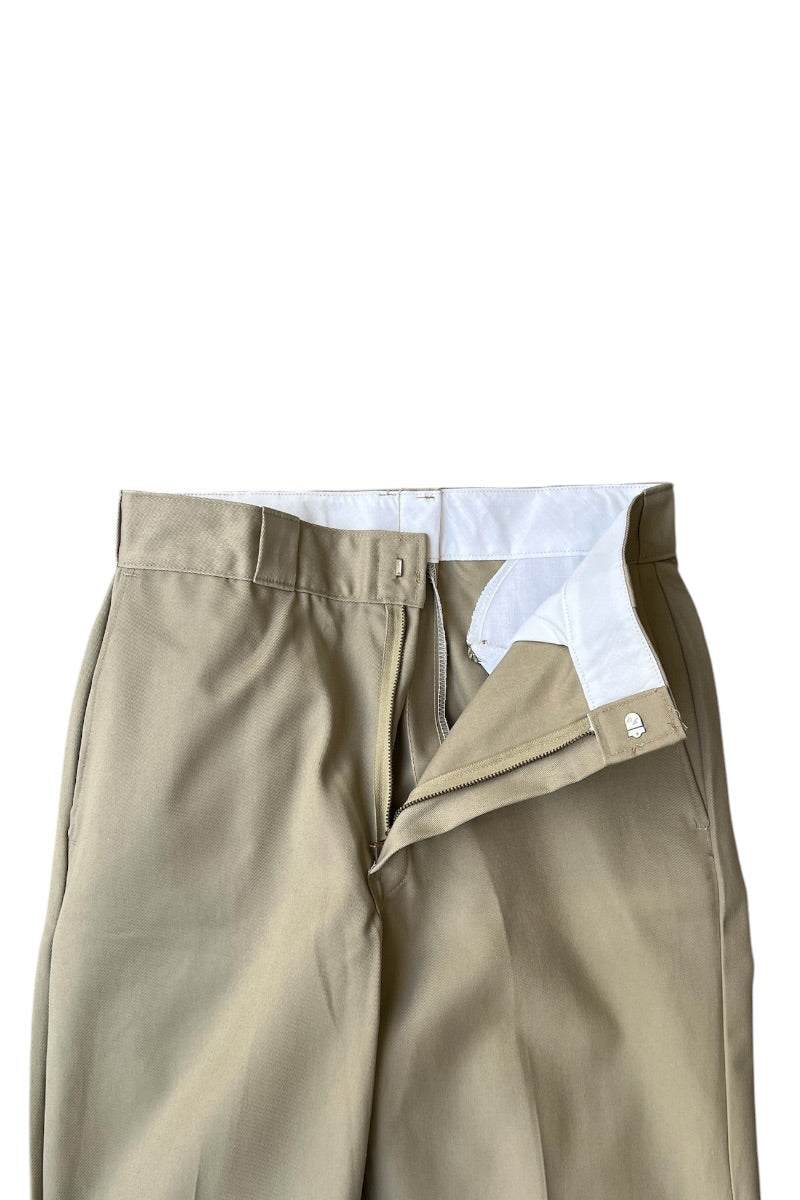 MADE IN USA 80'S 874 WORK PANTS / BEIGE [SIZE: 33 DEADSTOCK/NOS]